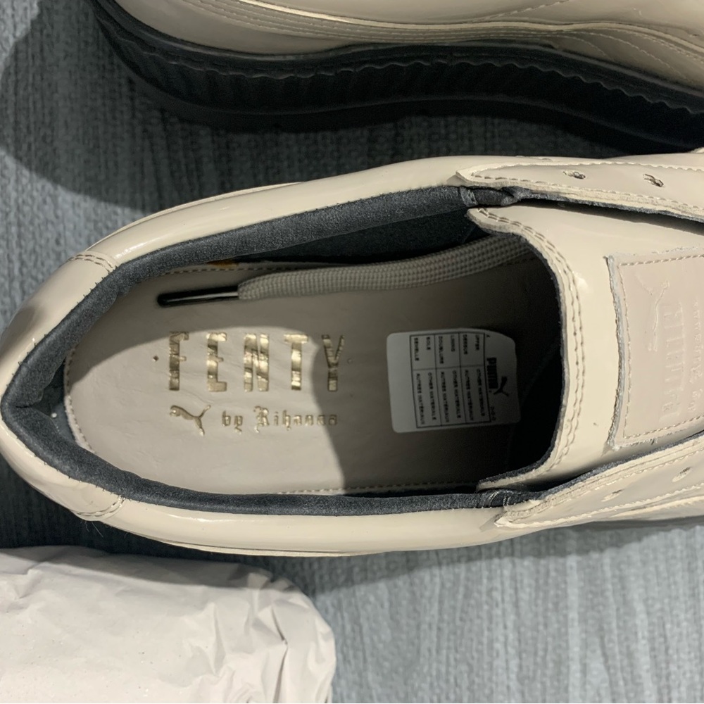 Puma Fenty by Rihanna Pointy Creeper Patent Dove - Picture 6 of 8